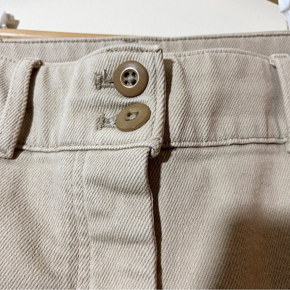 Wilfred Free Aritzia Modern Cargo Pants Khaki High Waisted Women’s 4 - Picture 5 of 12